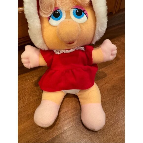 Vintage miss piggy Christmas piggy 1987 - Picture 2 of 5